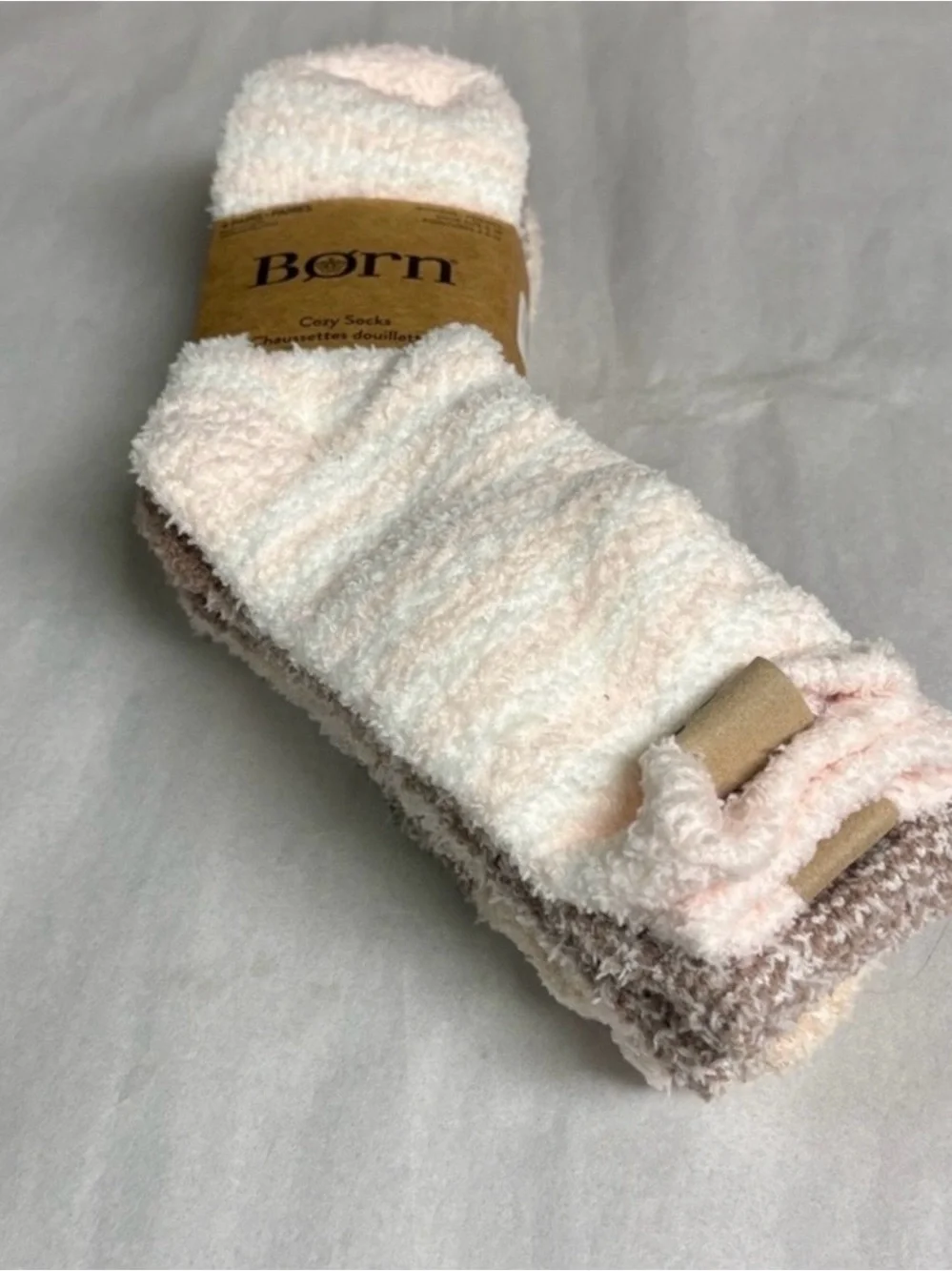 New Born Socks Women’s 4 Pair Cozy Fuzzy Socks Plush Casual Soft Activewear